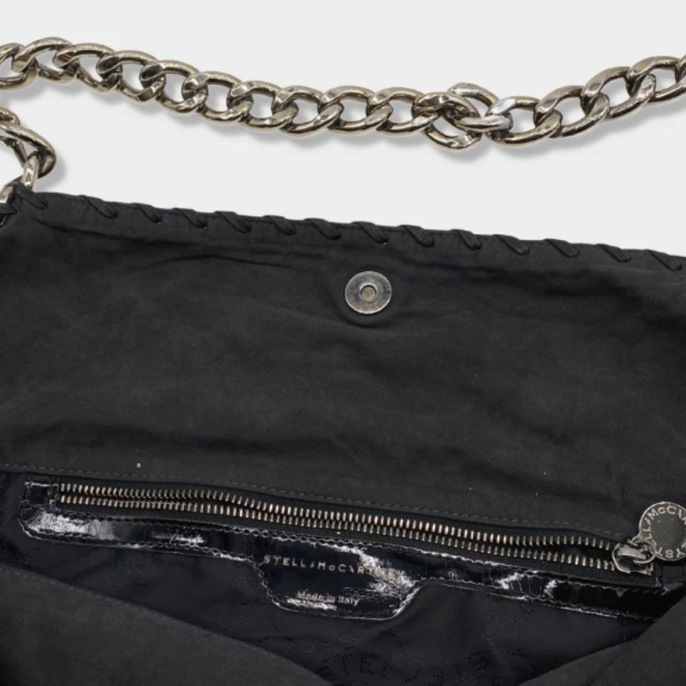 LIMITED EDITION Stella McCartney Falabella Metallic Eco Suede Tote - Picture 5 of 8